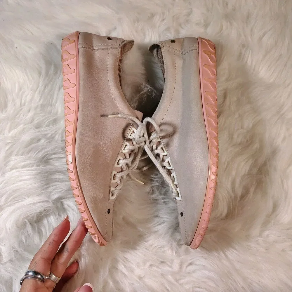Sweats Bi Chego Calf Skin Leather Made In Italy Wmns Size 8 Shoes